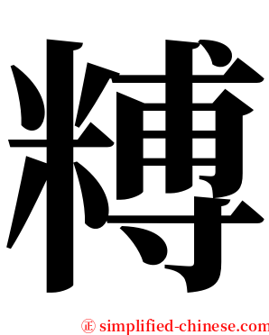 糐 serif font