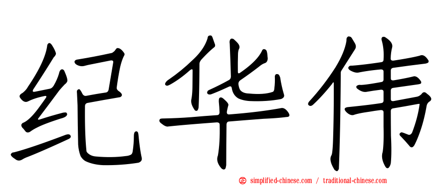 纪华伟