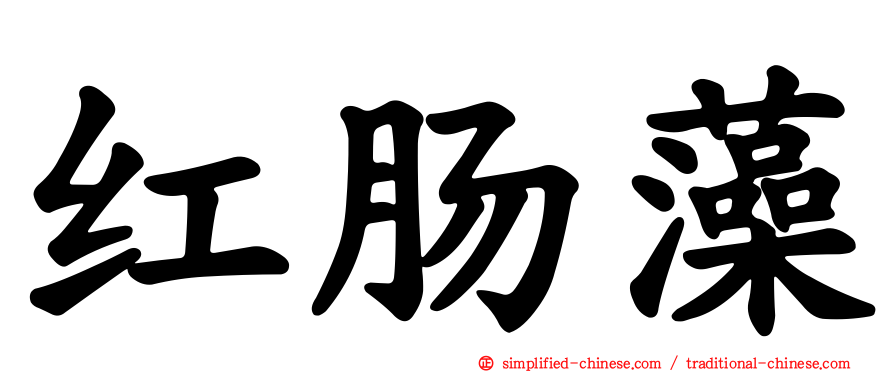 红肠藻
