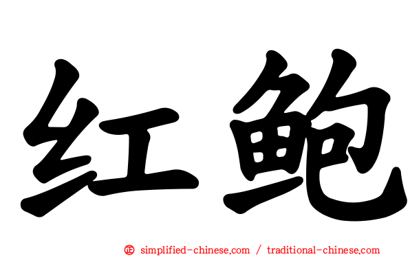 红鲍