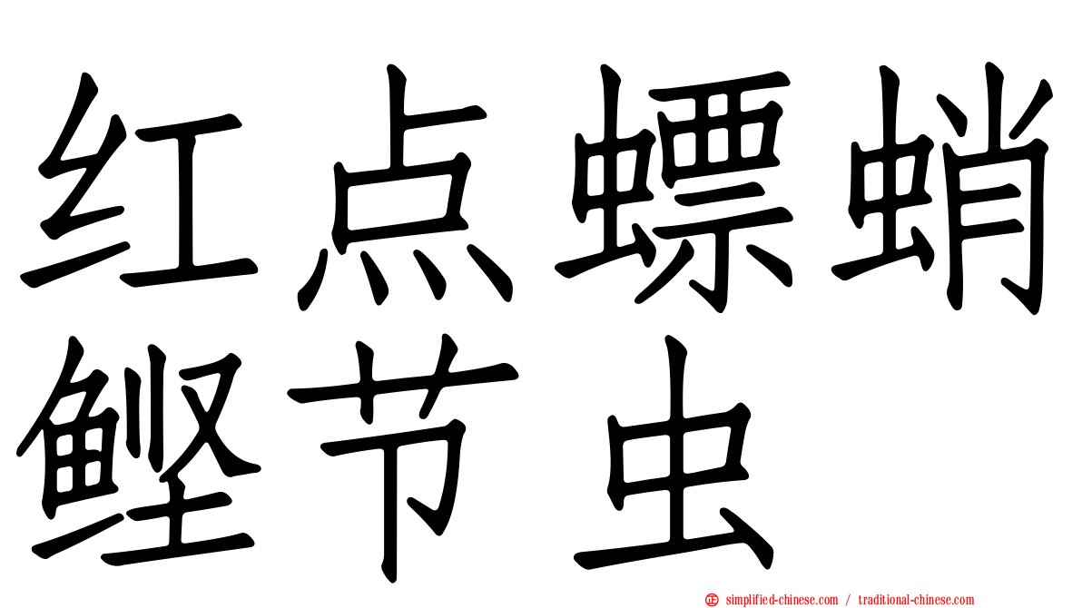 红点螵蛸鲣节虫