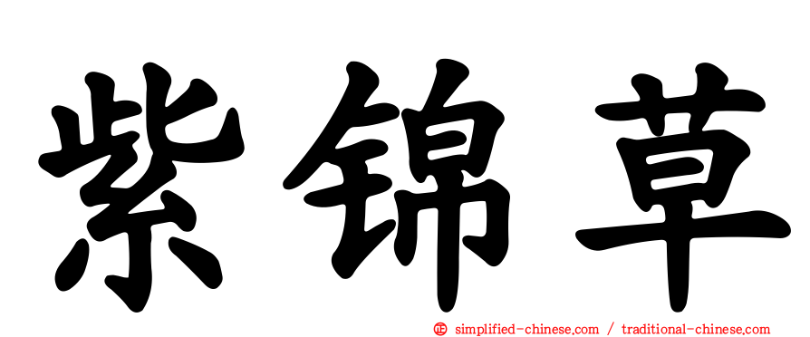 紫锦草