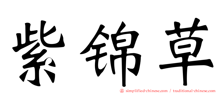 紫锦草