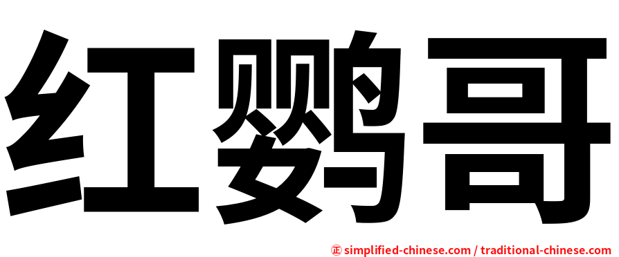红鹦哥