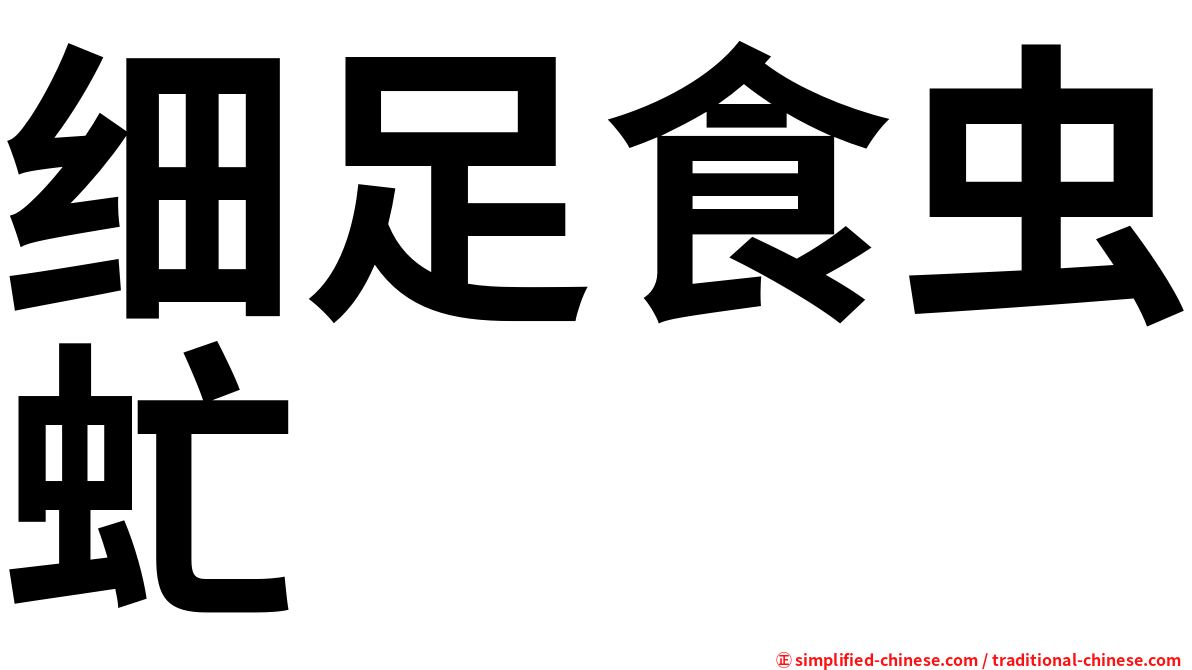 细足食虫虻