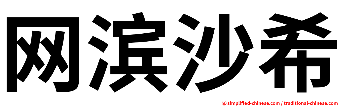 网滨沙希