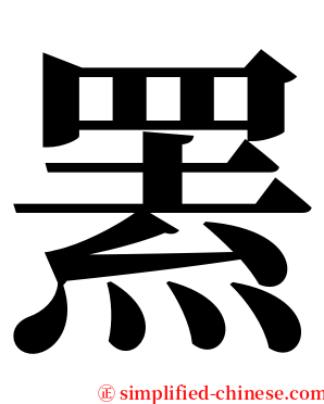 罴 serif font