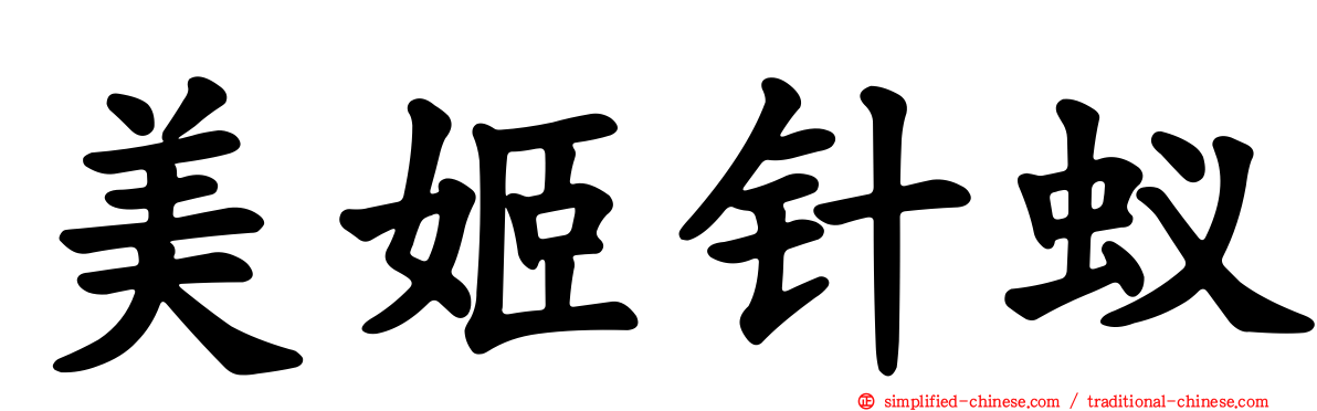 美姬针蚁