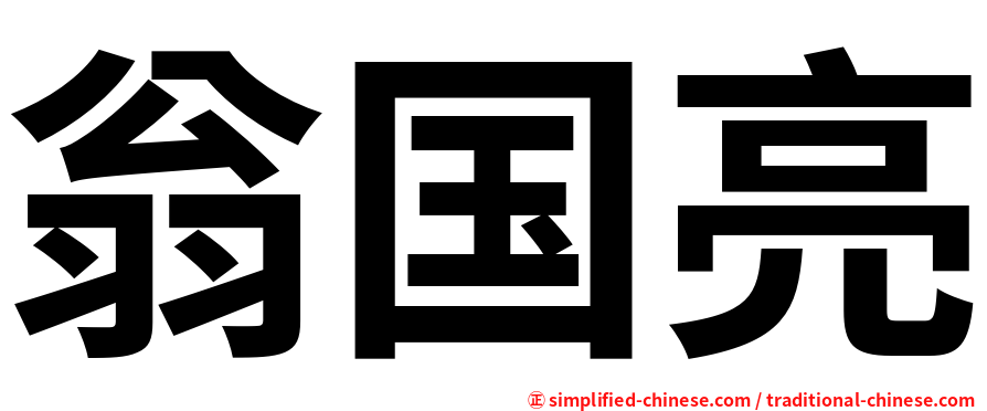 翁国亮