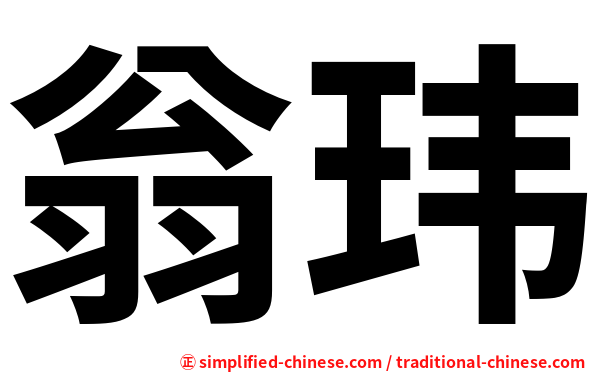 翁玮