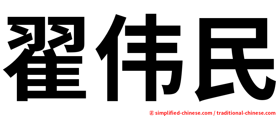 翟伟民