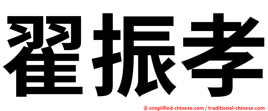 翟振孝