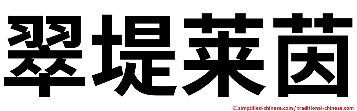 翠堤莱茵