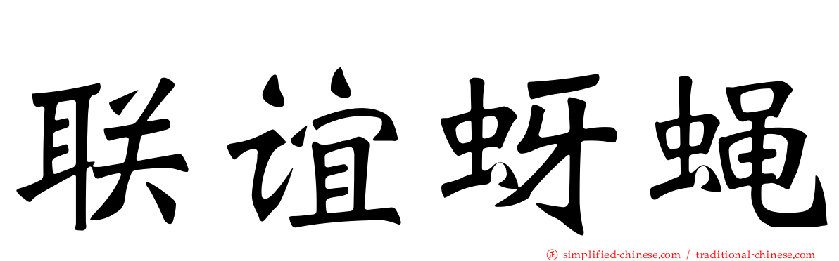 联谊蚜蝇