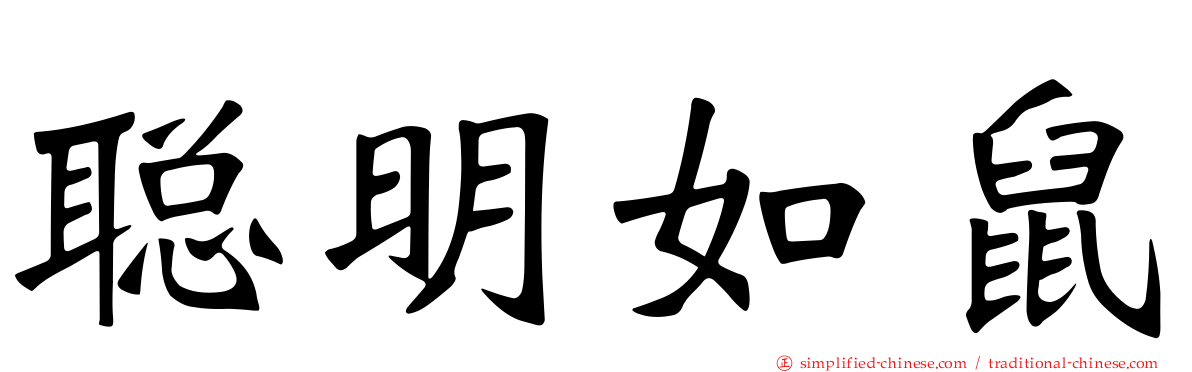 聪明如鼠