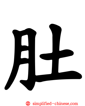 肚
