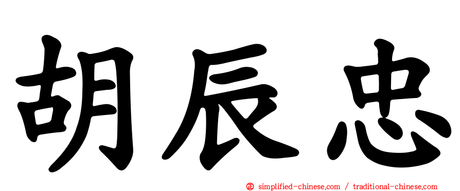 胡辰忠