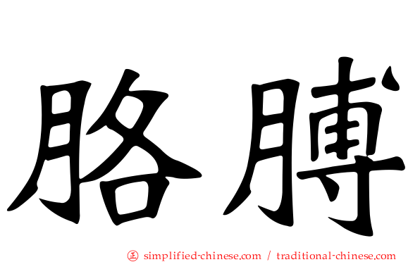 胳膊