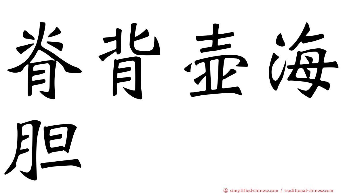 脊背壶海胆