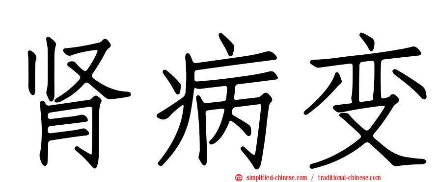 肾病变