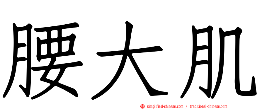 腰大肌