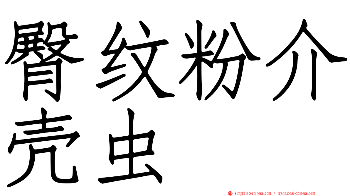 臀纹粉介壳虫