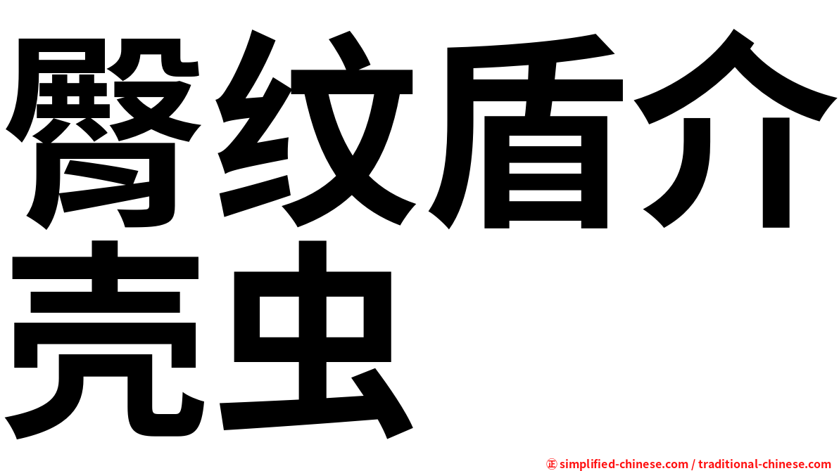 臀纹盾介壳虫