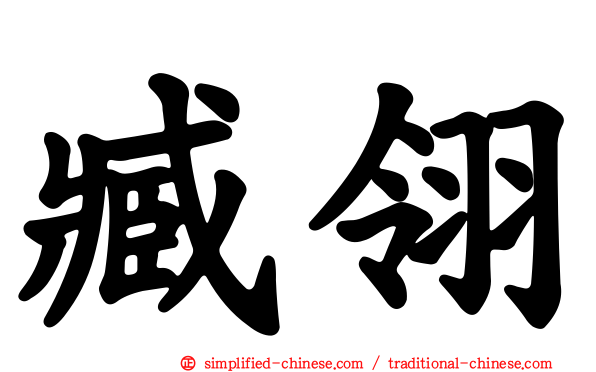 臧翎