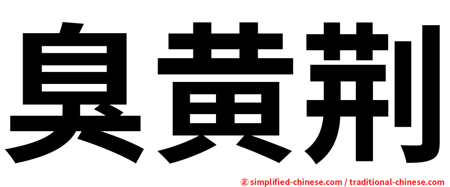 臭黄荆