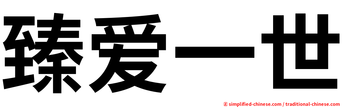 臻爱一世