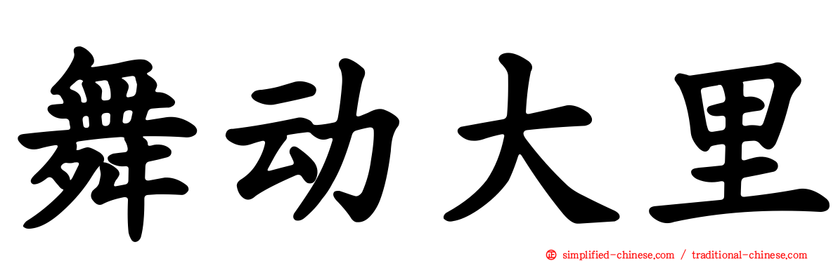舞动大里