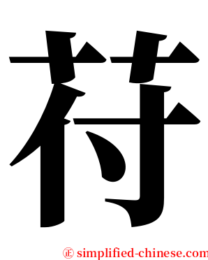 苻 serif font