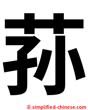 荪