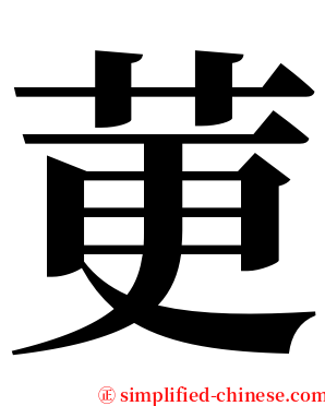莄 serif font