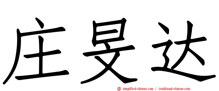 庄旻达