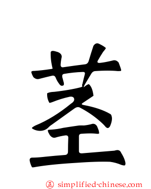 茎