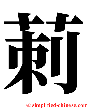 莿 serif font