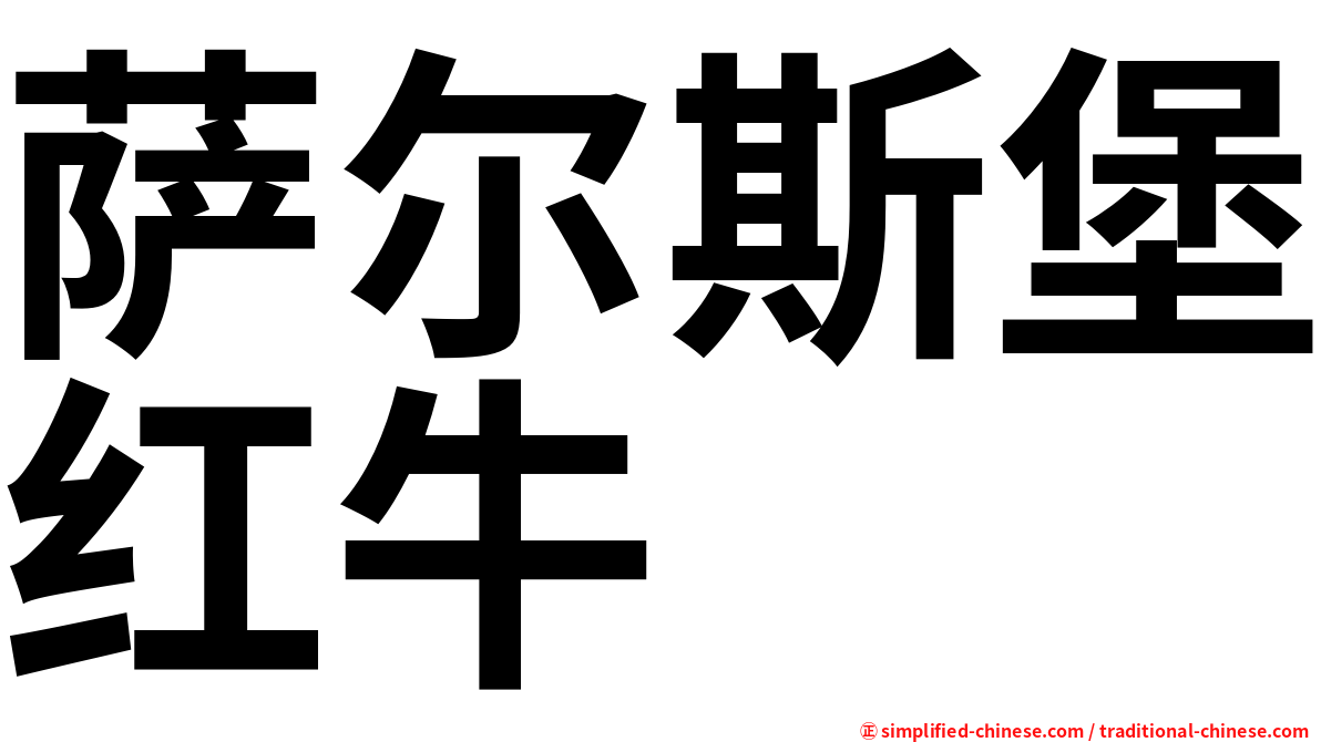 萨尔斯堡红牛