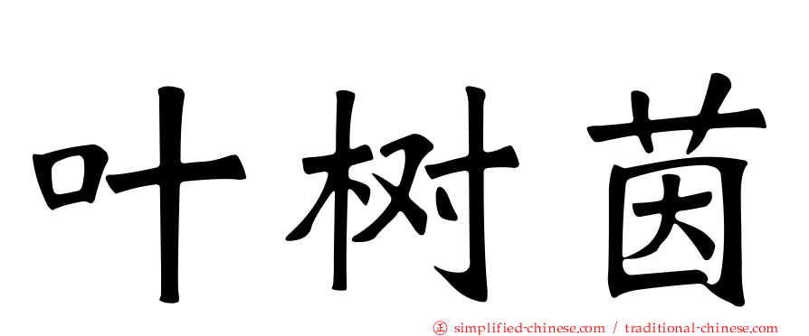 叶树茵