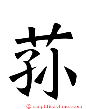 荪