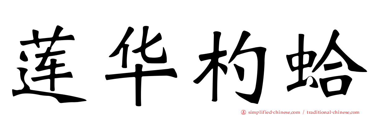 莲华杓蛤