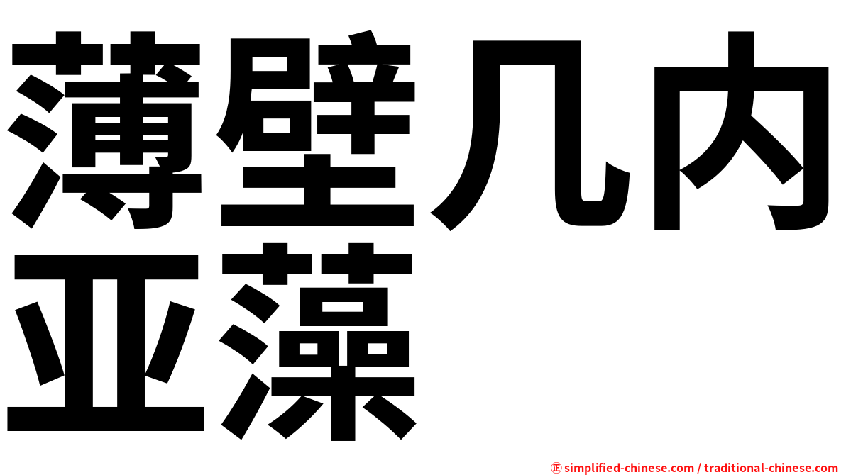 薄壁几内亚藻
