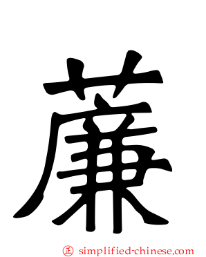 薕