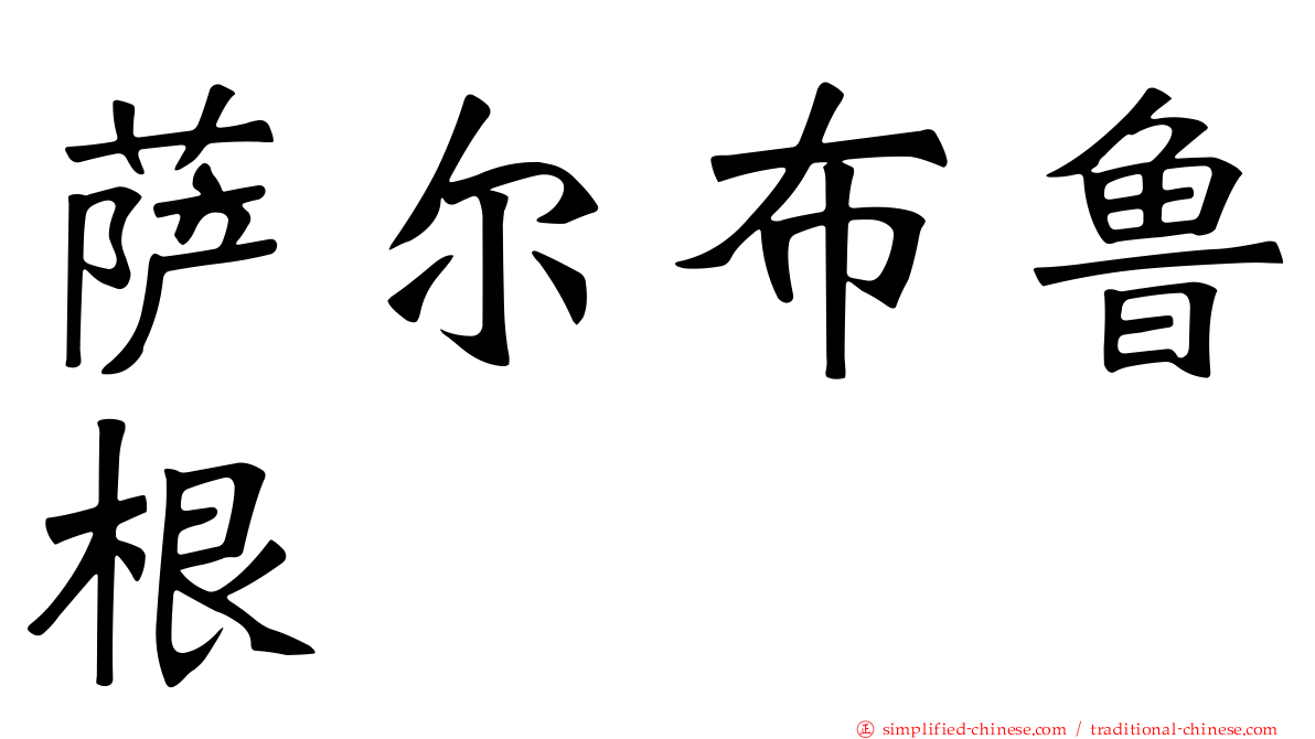 萨尔布鲁根