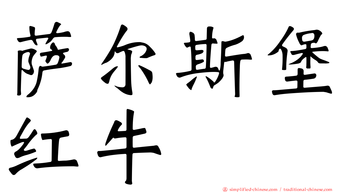 萨尔斯堡红牛