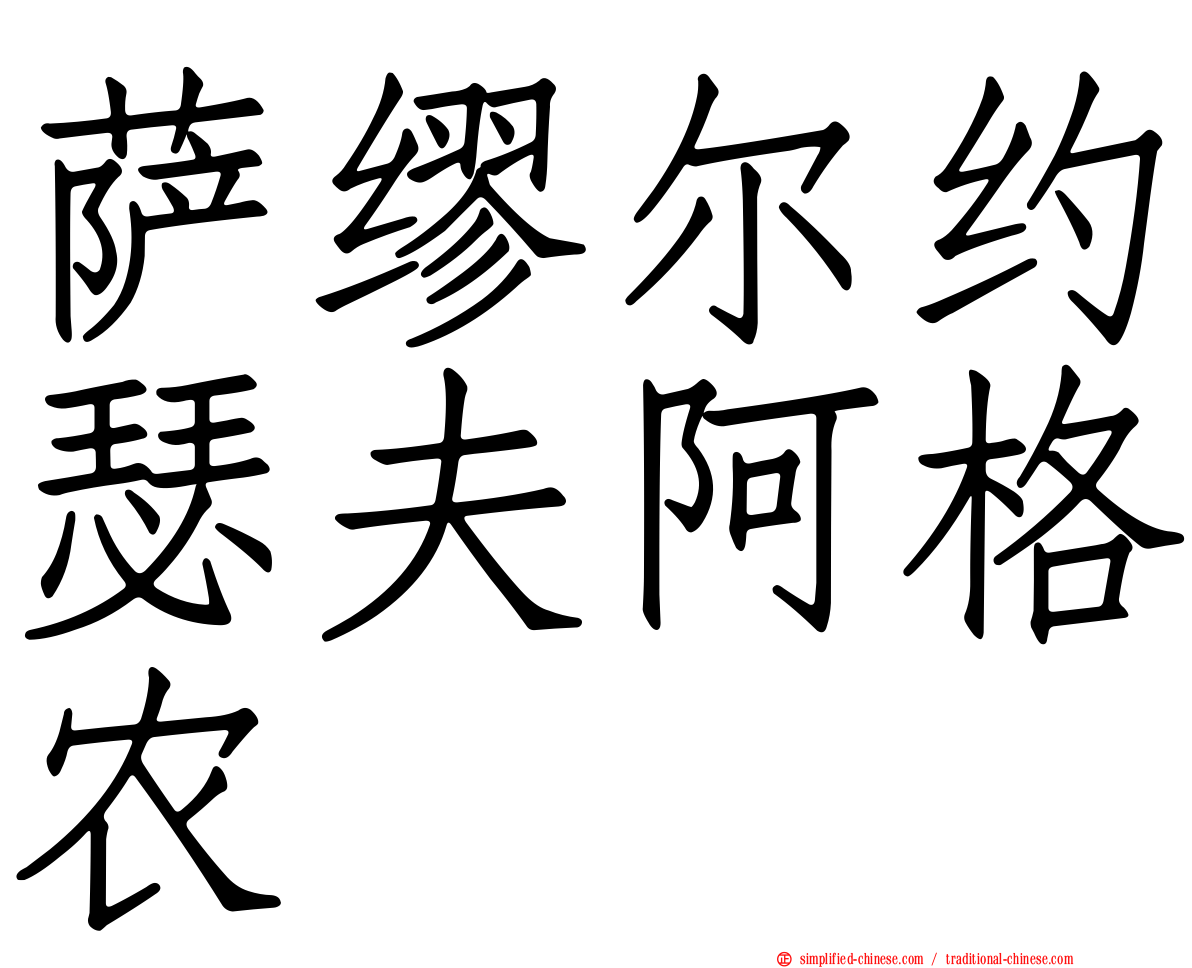 萨缪尔约瑟夫阿格农