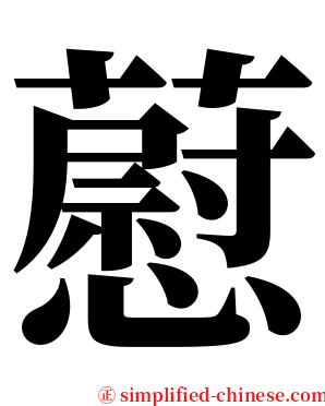 藯 serif font