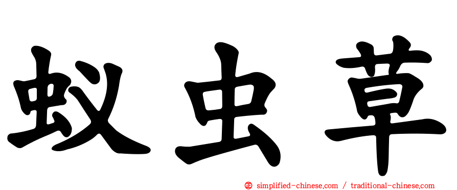 蚁虫草