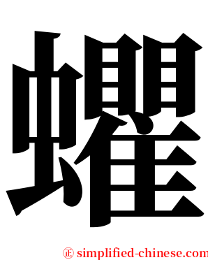 蠷 serif font
