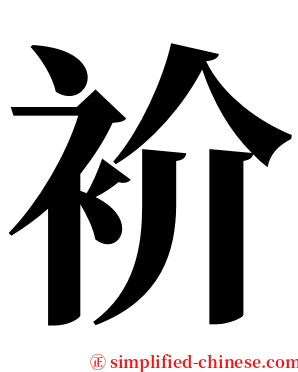 衸 serif font